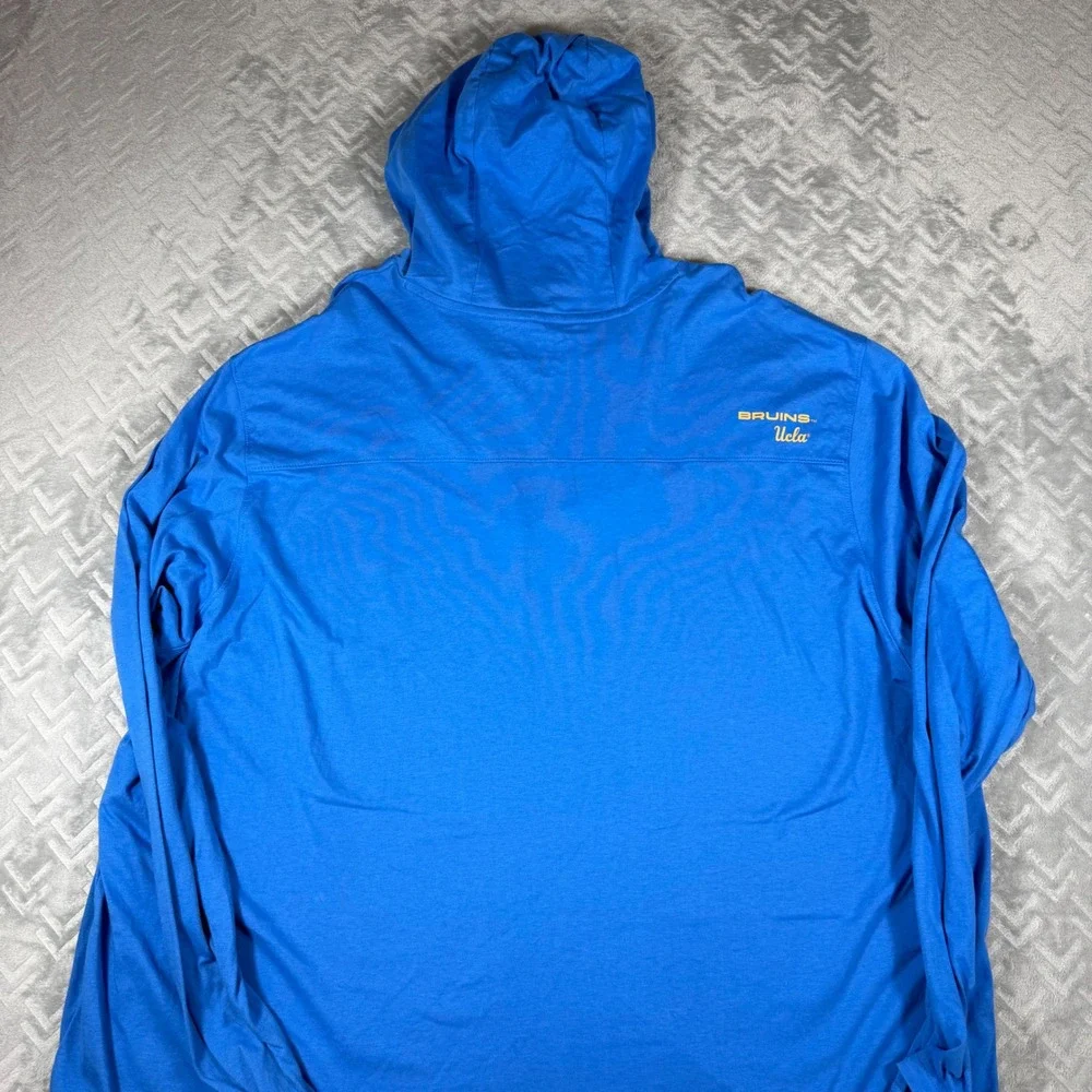 Jordan UCLA Bruins Hoodie Mens 3XL Blue‎ Excellent Long Sleeve T-Shirt On-Field
